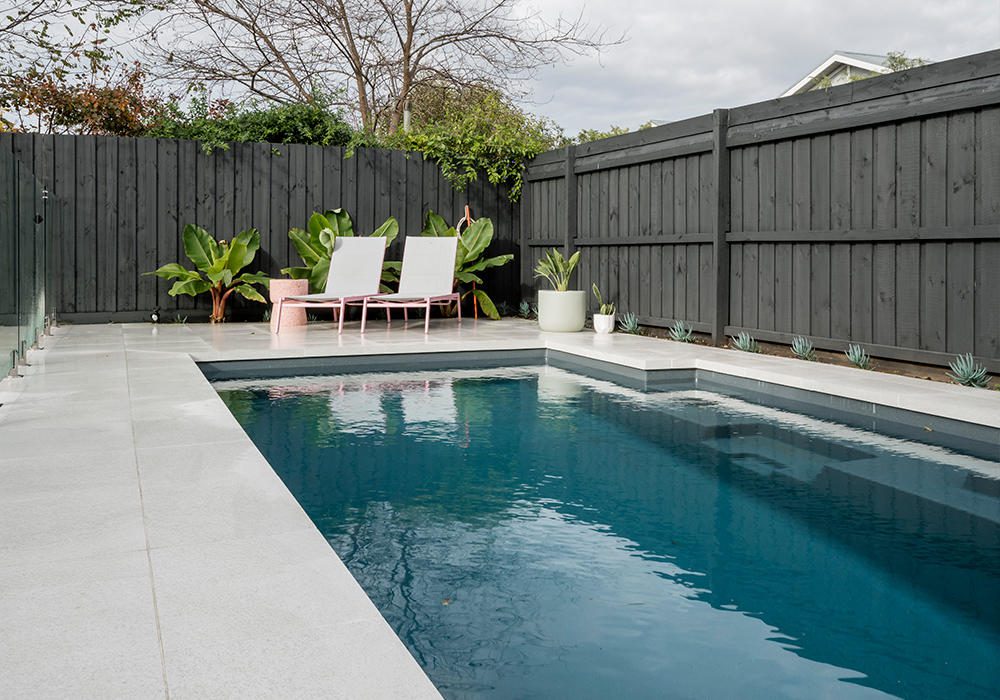 Inground fibreglass swimming pool Geelong Rippleside Pools