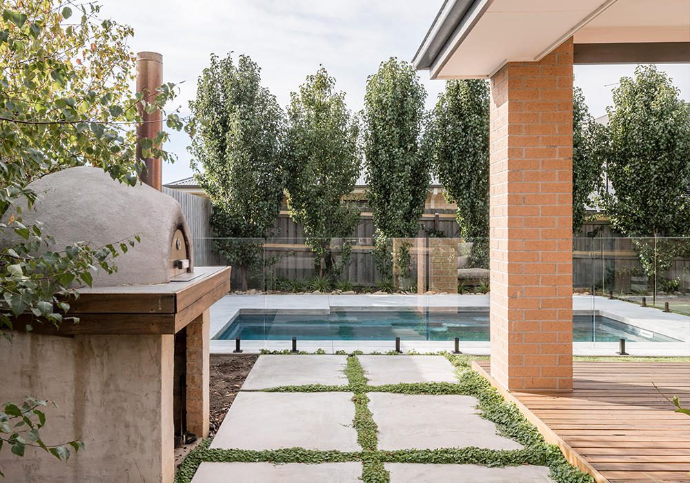 swimming pool installation with landscaping Ocean Grove